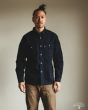 Omoto Denim 5019 - 8oz Ichimatsu Denim Shirt