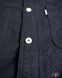 Omoto Denim 5019 - 8oz Ichimatsu Denim Shirt