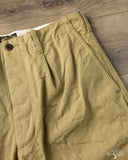 Orgueil - OR-1133 Waste Cotton Wide Selvedge Trousers - Beige
