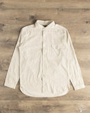 OR-5007E Striped Shawl Collar Shirt