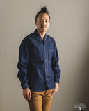 Orgueil - OR-5127 Shawl Collar Denim Work Shirt