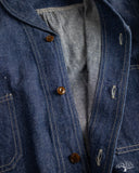 Orgueil - OR-5127 Shawl Collar Denim Work Shirt