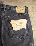 orSlow 101 Dad's Fit Denim - 90's Black Stone Denim