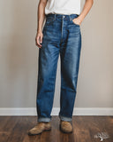 orSlow 101B Dad's Fit Vintage Washed Denim - Vintage Indigo