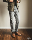 orSlow 105 Standard Fit Denim - 90's Black Denim Bleach