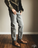 orSlow 105 Standard Fit Denim - 90's Black Denim Bleach
