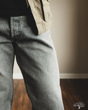 orSlow 105 Standard Fit Denim - 90's Black Denim Bleach