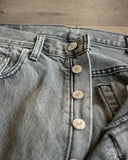 orSlow 105 Standard Fit Denim - 90's Black Denim Bleach