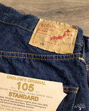 orSlow 105 Standard Fit Selvedge Denim - One Wash