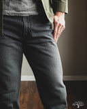 orSlow 107 Ivy Fit Denim - 90's Black Stone Denim