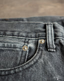 orSlow 107 Ivy Fit Denim - 90's Black Stone Denim