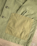 orSlow 4 Pocket U.S. Army Fatigue Shirt - Dark Olive Stone