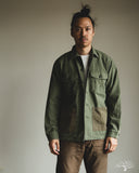 orSlow 4 Pocket U.S. Army Fatigue Shirt - Dark Olive Stone