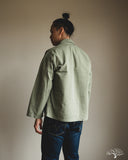 orSlow 4 Pocket U.S. Army Shirt Jacket - HBT Green