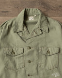 orSlow 4 Pocket U.S. Army Shirt Jacket - HBT Green