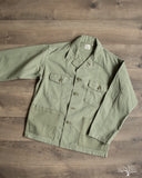 orSlow 4 Pocket U.S. Army Shirt Jacket - HBT Green