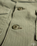 orSlow 4 Pocket U.S. Army Shirt Jacket - HBT Green