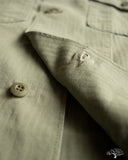 orSlow 4 Pocket U.S. Army Shirt Jacket - HBT Green
