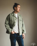 orSlow 4 Pocket U.S. Army Shirt Jacket - HBT Green