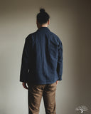 orSlow 4 Pocket U.S. Army Shirt Jacket - HBT Navy