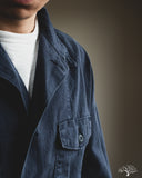 orSlow 4 Pocket U.S. Army Shirt Jacket - HBT Navy