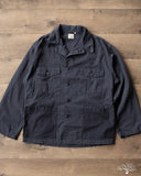 orSlow 4 Pocket U.S. Army Shirt Jacket - HBT Navy