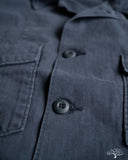 orSlow 4 Pocket U.S. Army Shirt Jacket - HBT Navy