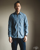 orSlow Blue Chambray Work Shirt
