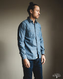 orSlow Blue Chambray Work Shirt