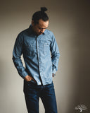 orSlow Blue Chambray Work Shirt