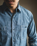 orSlow Blue Chambray Work Shirt