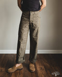orSlow Chambray Fatigue Pants - Dusty Olive