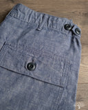 orSlow Chambray Fatigue Pants - Grape