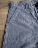 orSlow Chambray Fatigue Pants - Grape