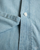 orSlow Chambray Work Shirt - Chambray Bleached