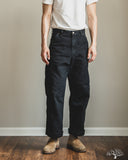 orSlow Dad's Fit Oxford Painter Pants - Black