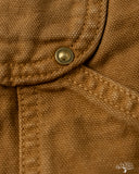 orSlow Dad's Fit Oxford Painter Pants - Brown