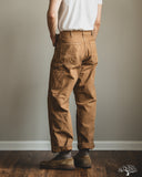 orSlow Dad's Fit Oxford Painter Pants - Brown