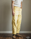 orSlow Dad's Fit Oxford Painter Pants - Egg