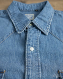 orSlow Denim Western Shirt - Denim Used