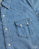 orSlow Denim Western Shirt - Denim Used