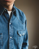 orSlow Denim Western Shirt - Denim Used