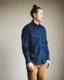 orSlow Denim Western Shirt - One Wash