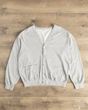 orSlow Lightweight French Terry Sweatshirt Cardigan - Heather Gray