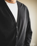 orSlow Lightweight French Terry Sweatshirt Cardigan - Navy