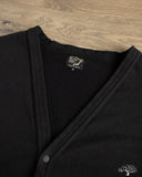 orSlow Lightweight French Terry Sweatshirt Cardigan - Navy