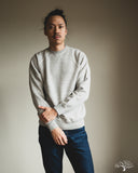 orSlow Loopwheel Crewneck Sweatshirt - Heather Grey