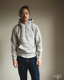 orSlow Loopwheel Hooded Sweatshirt - Heather Grey