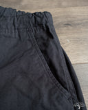 orSlow New Yorker Pants - Sumi Black Ripstop
