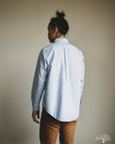 orSlow Oxford Standard Button Down Shirt - Light Blue